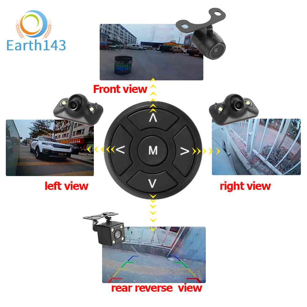 Camera Quan Sát Chim Đậu Xe Thông Minh 4 Camera Quay 360 Độ | BigBuy360 - bigbuy360.vn