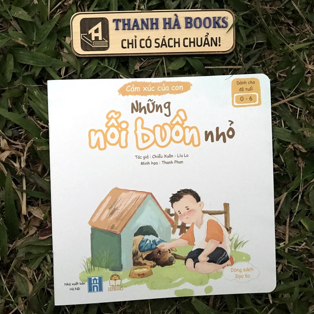 Sách - Cảm xúc của con - Bộ 4 quyển tặng kèm Sticker - Dành cho bé 0 - 6 tuổi (Dòng sách đọc to)