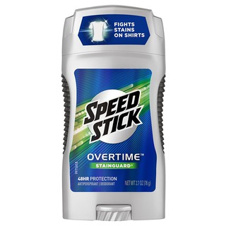 Lăn sáp khử mùi nam Speed Stick Overtime Stainguard Antiperspirant for Men Fresh Scent 76g (Mỹ)