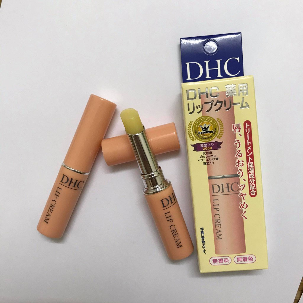 Son dưỡng môi DHC không màu Lip Cream nhật bản