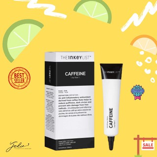 Kem dưỡng mắt the inkey caffeine eye cream 15ml