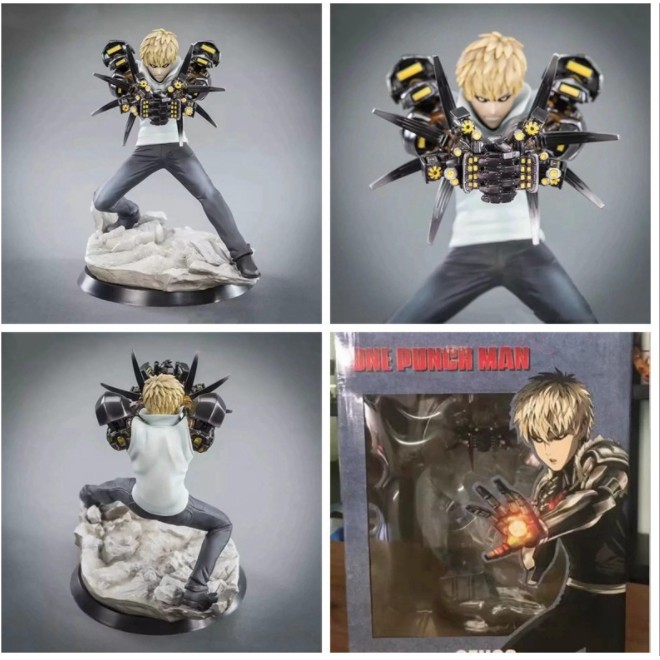 (Hết hàng) Mô hình Genos người máy One Punch Man 16cm