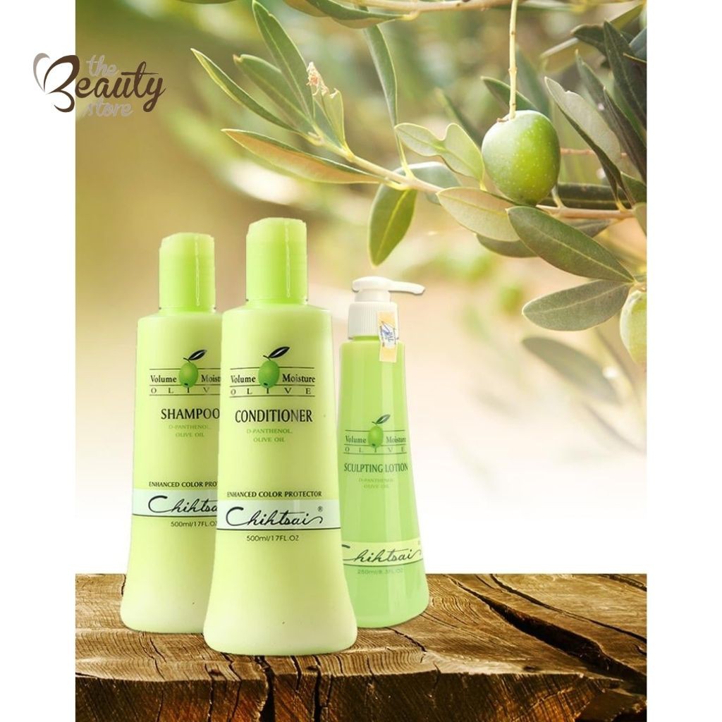 Mẫu Thử Dầu Xả Dưỡng Mềm Tóc CHIHTSAI Cấp Ẩm Cho Tóc, Chiết Xuất Từ Tinh Dầu Olive Volume Moisture Olive MT02