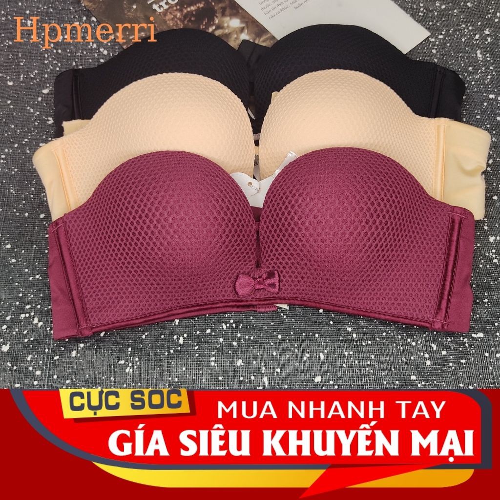 Áo ngực cúp ngang,áo quây ko dây,💞FREE SHIP💞 chống tụt thần thánh,siêu đẩy