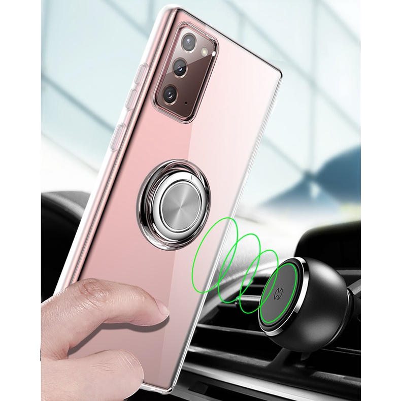 Ốp Điện Thoại Siêu Mỏng Kèm Giá Đỡ Cho Samsung Note 8 9 10 20 Plus Ultra