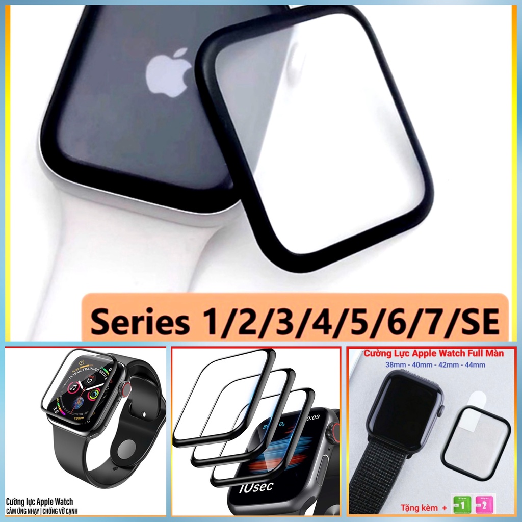 Cường lực apple watch,kính cường lực Apple watch,kính dẻo full màn hình,chống va đập rất tốt,bảo vệ tối đa đồng hồ.