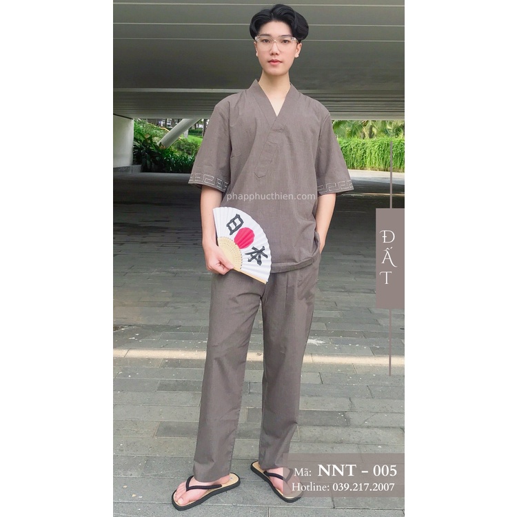 Đồ Lam Đi Chùa Nam, Nhật Nam Thêu Tay Áo