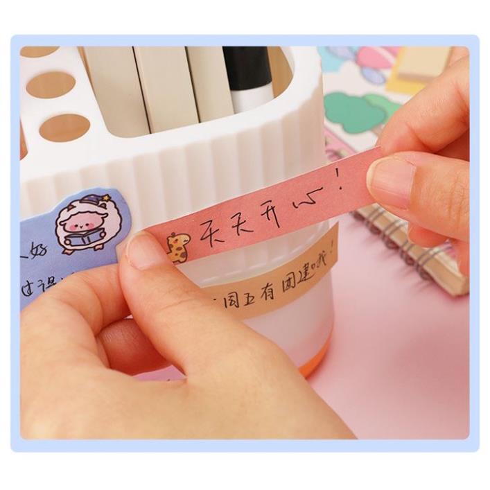 Giấy Note Ghi Chú Sticky Note 4 Màu 80 Tờ H172