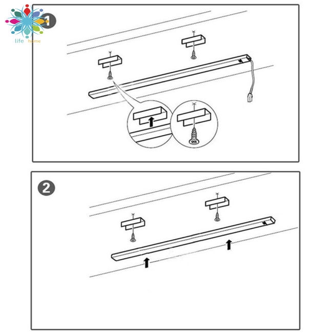 Dây đèn LED chạm cảm ứng gắn tủ bếp tiện lợi chất lượng cao