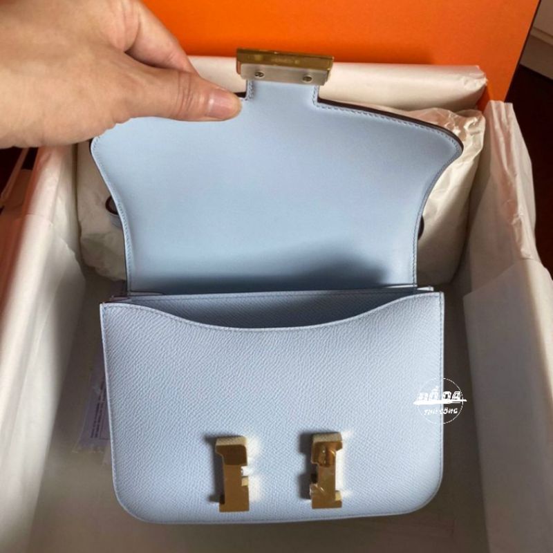 Túi xách Constance HM da Epsom Pháp