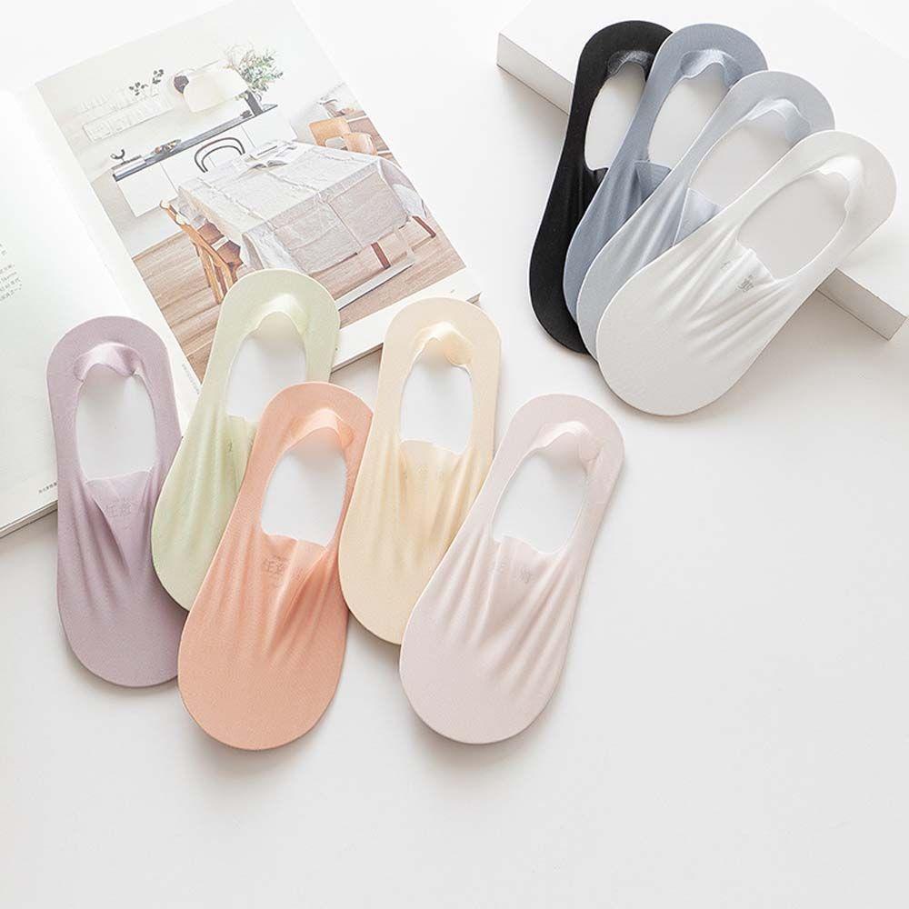 Vớ Thuyền Siêu Mỏng Cổ Thấp Thoáng Khí Chống Trượt