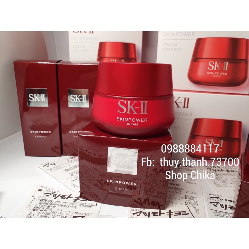 [Mã 44FMCGSALE giảm 8% đơn 500K] &lt;MẪU MỚI&gt;SKII KEM DƯỠNG TRẺ HÓA RNA NEW AGE - SKINPOWER CREAM