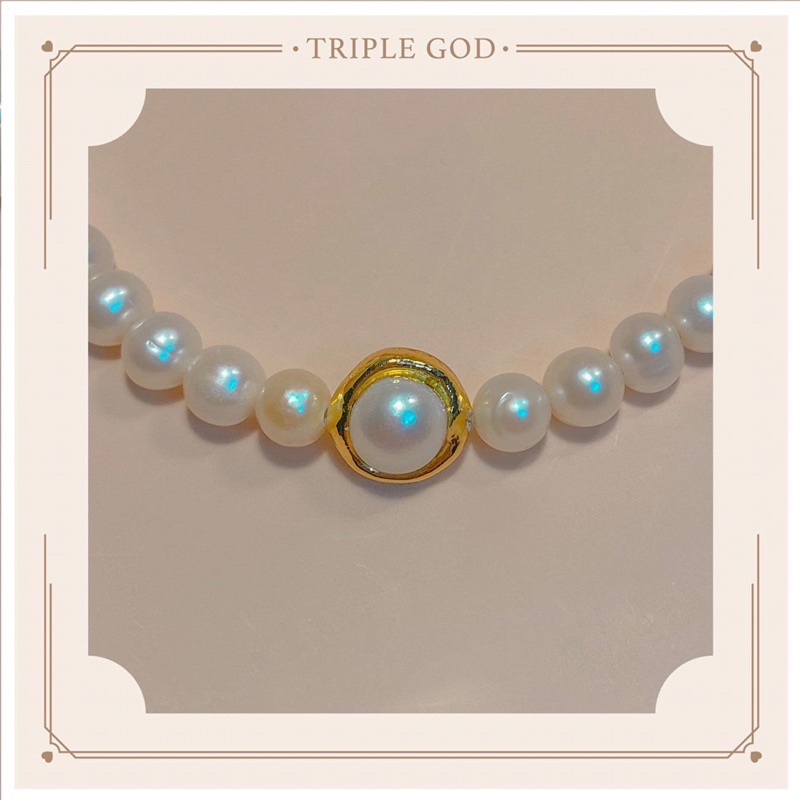 Dây chuyền trứng sang trọng - Triple God