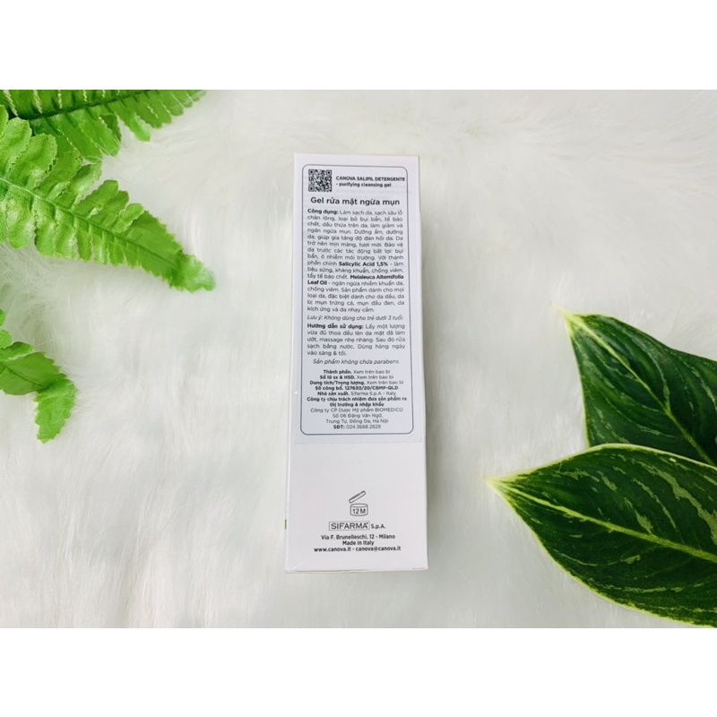 [CHÍNH HÃNG] Sữa rửa mặt cho Da dầu mụn CANOVA 150ml dạng gel | BigBuy360 - bigbuy360.vn
