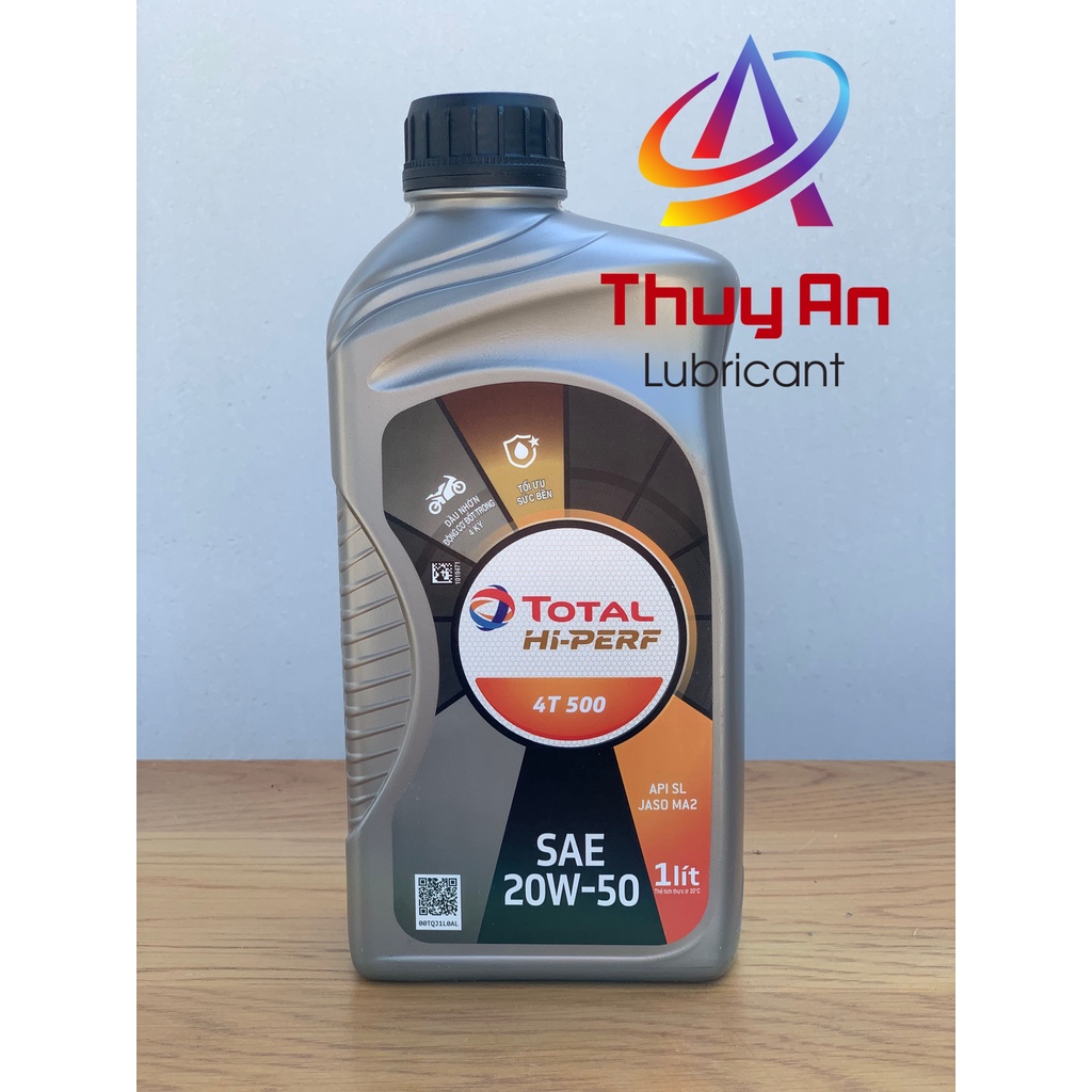 Nhớt xe côn tay Total HI-PERF 4T 500 SL 20W-50