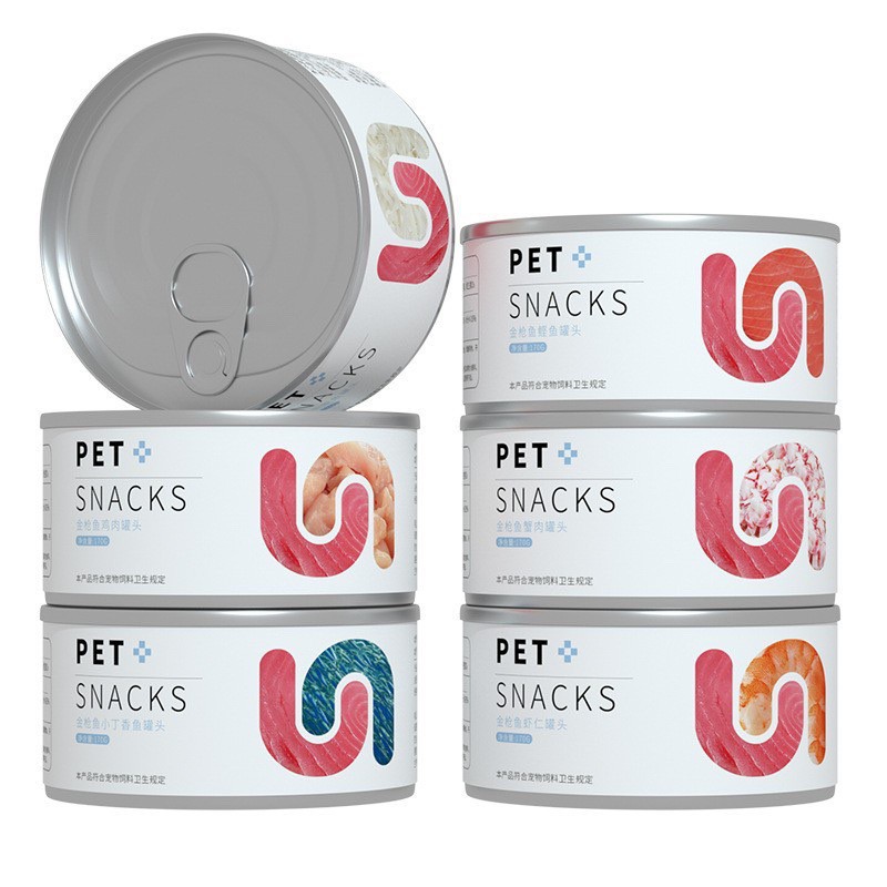 [HÀ NỘI] Pate hộp PET SNACK 170g cho Mèo xinh từ 3 tháng tuổi