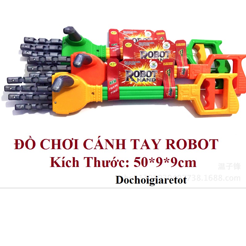 Đồ chơi cánh tay robot cho bé siêu độc lạ dài 50cm (có video ảnh thật)