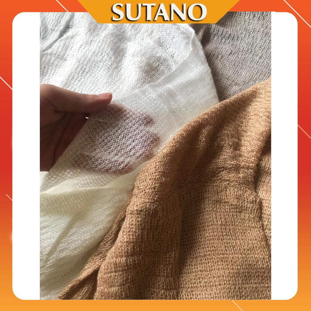 Áo Khoác Len Cardigan Mỏng đi biển mùa hè Phong Cách Hàn Quốc A275 | BigBuy360 - bigbuy360.vn