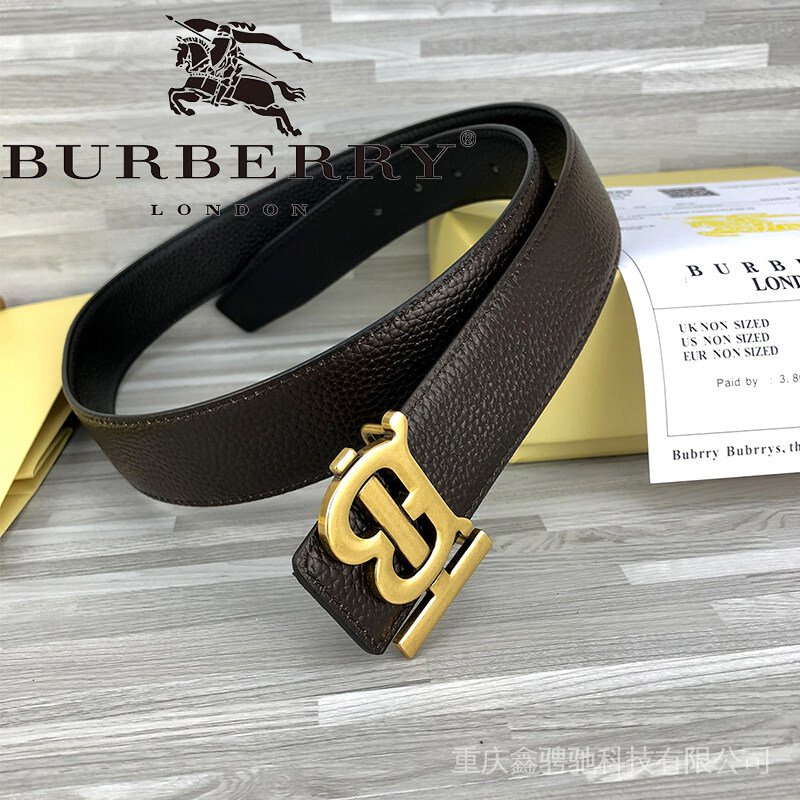 Dây Nịt Burberry 4CMR Cài Khóa Tự Động Đơn Giản Cổ Điển Chất Lượng Cao Cho Nam