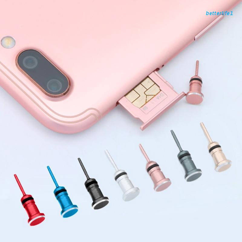 1 nắp hợp kim nhôm chống bụi cho thẻ nhớ điện thoại máy tính bảng