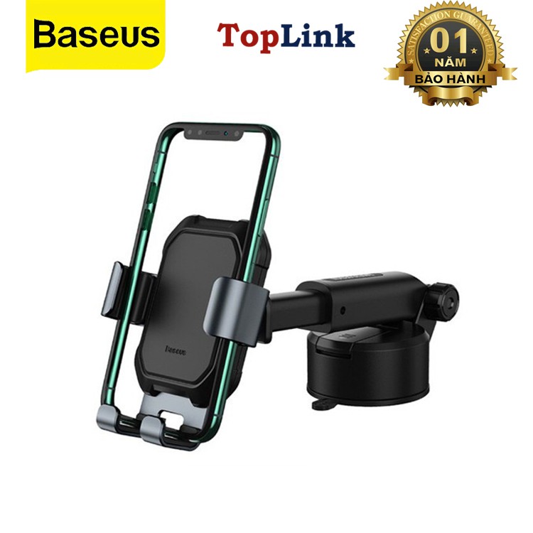 [Mã 154ELSALE2 giảm 7% đơn 300K] Giá Đỡ Điện Điện Thoại Baseus 360 Độ Hút Cực Mạnh Gắn Xe Oto (Baseus Tank Gravity Car M