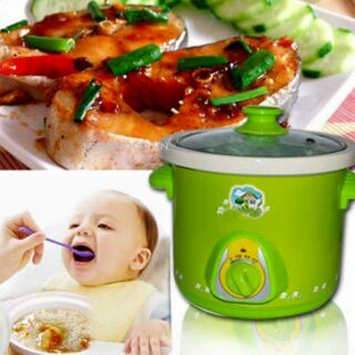 Nồi hầm cháo và kho cá bằng điện đa năng