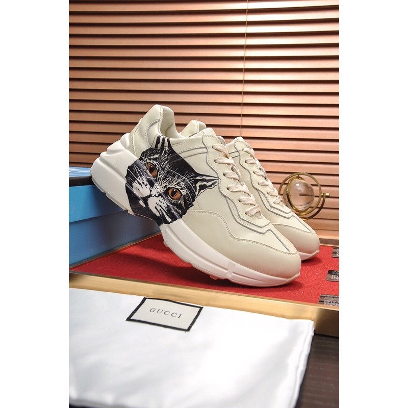 Giày sneaker thời trang nam nữ da thật mẫu mới nhất 2021 Gucci = GC thiết kế siêu xinh.