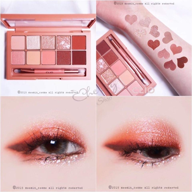 Phấn mắt Clio Prism Air Eye Plette - Pro Eye Plette Bebeau | BigBuy360 - bigbuy360.vn