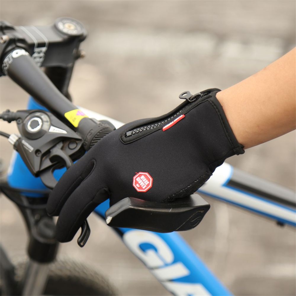 Găng Tay Chống Trượt Chống Nước Thời Trang Mùa Đông Cho Nam Nữ