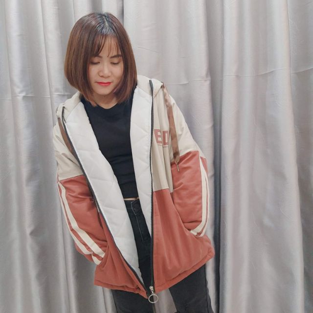 Áo phao béo