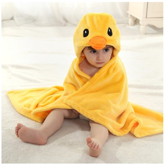Khăn quấn ủ cho bé hình Vịt Vàng