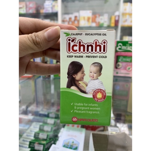 [Chính hãng] DẦU TRÀM - KHUYNH DIỆP ÍCH NHI - Chai 30ml - Dầu cho trẻ sơ sinh
