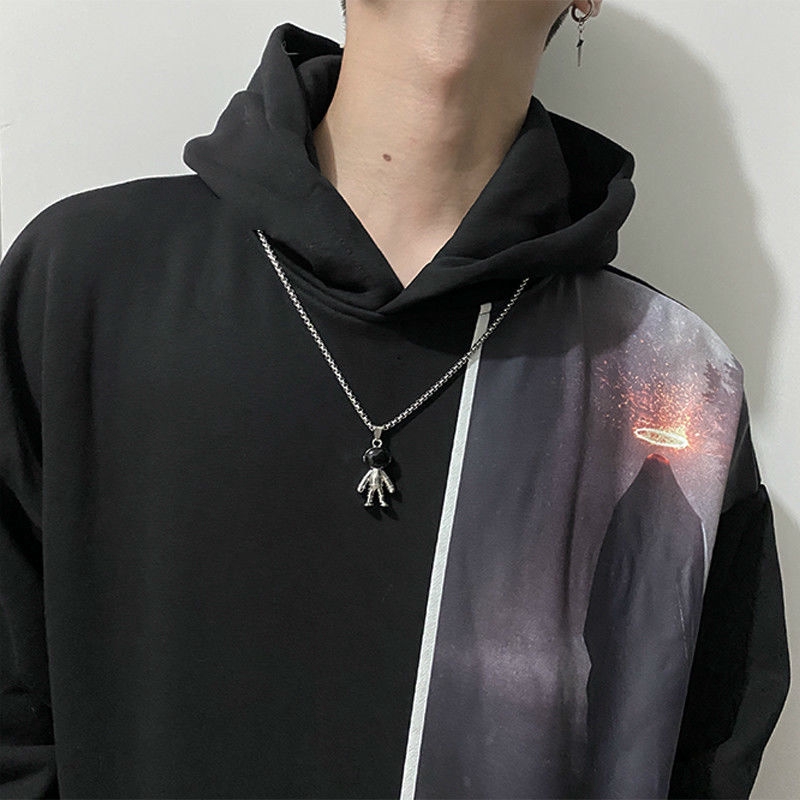 Dây Chuyền Mặt Hình Phi Hành Gia Phong Cách Hip Hop Thời Trang 22498