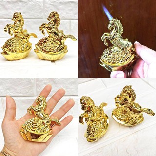 [Hot] BẬT LỬA KHÈ HÌNH CON NGỰA VÀNG - (XÀI GAS)
