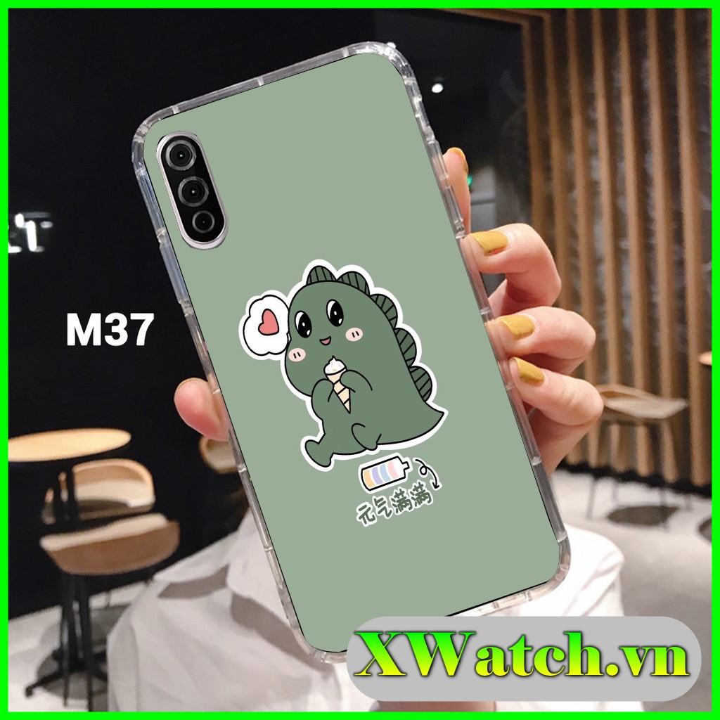 Ốp lưng Silicon UV Khủng long Xiaomi note 5 6 note 7 8 redmi 6 pro mi 8 se mi 8 lite Poco f1 4x redmi 5 plus Note 3 pro