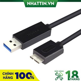 Cáp usb 3.0 cho ổ cứng di động hdd 2,5 ing dài 0,6 m unitek y-c460 chính hãng