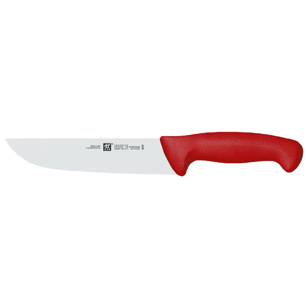 ZWILLING - Dao thái thịt Twin Master màu đỏ - 18cm