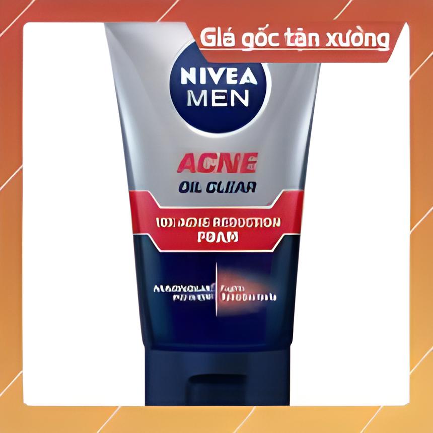 Sữa rửa mặt nivea men sáng da hiệu quả extra white 10x effect brightening foam 100gr