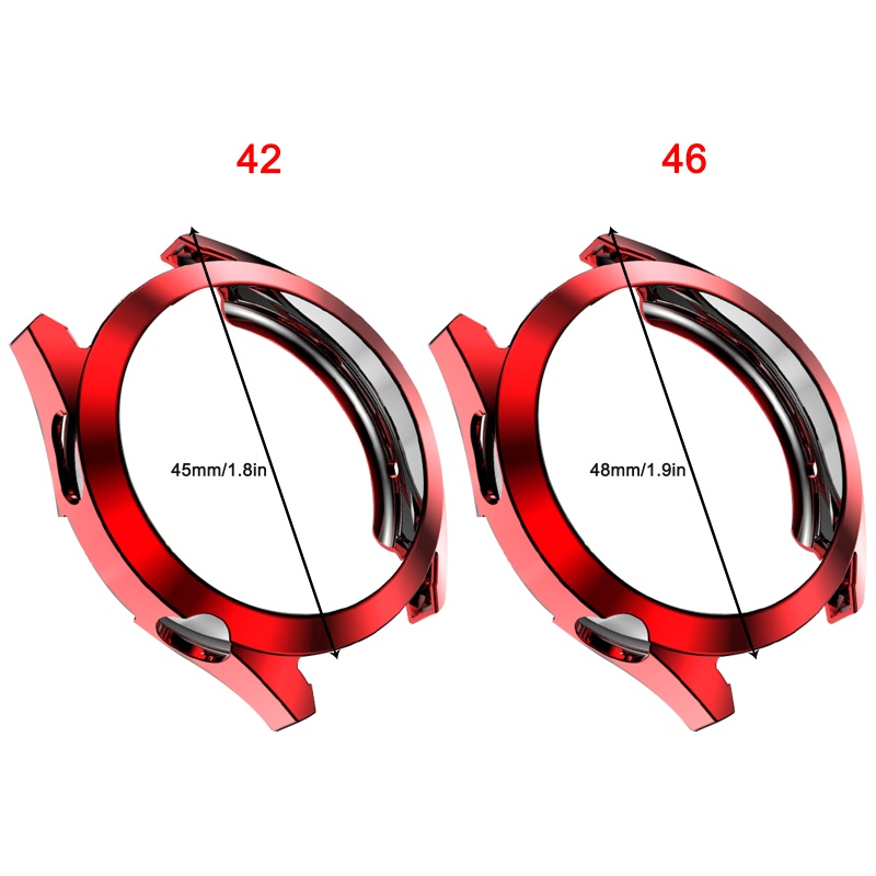 Vỏ bảo vệ chống trầy chống ăn mòn thay thế cho Huawei-Watch GT 3 42/46mm