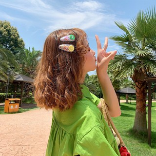 Kẹp tóc hoa quả hot trend
