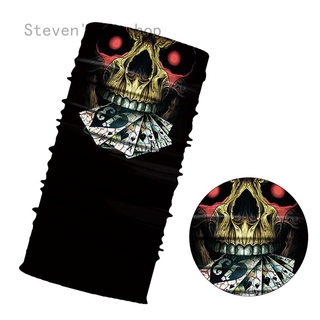 Steven 'S e Cửa Hàng e- shop Khăn Choàng Cổ Kiêm Mặt Nạ Đầu Lâu 3D Liền Mạch Ma Thuật Che Mặt Và Khăn Trùm Đầu Bandana