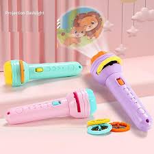 Đèn pin chiếu ảnh sinh động - thú vị cho bé