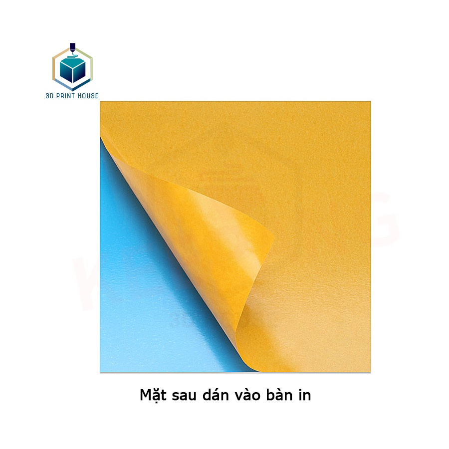 Tấm Dán Bàn Nhiệt Màu Xanh Size 214 220 235 Cho Máy In 3D