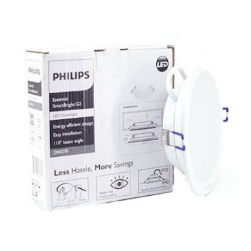 Đèn  âm trần DN027B 7W LED6 D100 RD