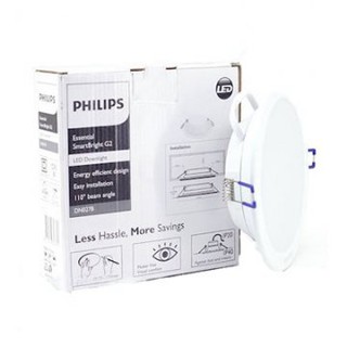 Đèn âm trần dn027b 7w led6 d100 rd