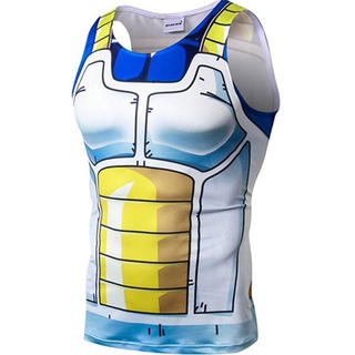 Áo ba lỗ thể thao in hình goku 3d cho nam