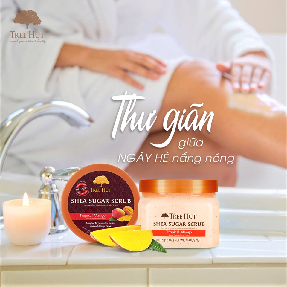 Tẩy Tế Bào Chết Toàn Thân TREE HUT ( Nhiều Mùi ) | BigBuy360 - bigbuy360.vn