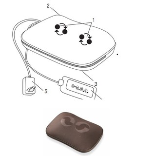 Gối massage Beurer MG147
