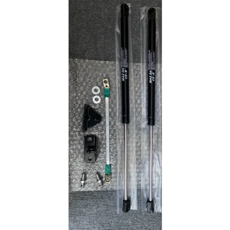 Bộ ty thủy lực ben hơi chống nắp capo Mazda CX8,CX5 2017-2021 kèm phụ kiện lắp đặt