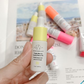 Dầu Dưỡng Sáng Da Drunk Elephant Virgin Marula Luxury Facial Oil Minisize 5ml